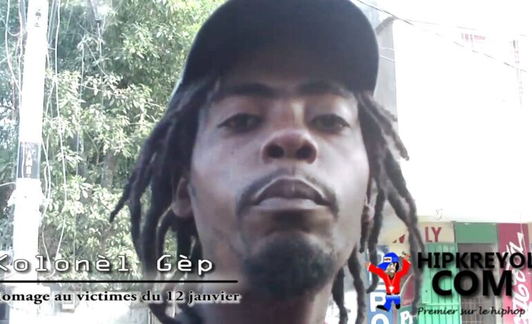  Kolonel gep hommage aux victimes du seisme 2010 initiative de Hipkreyol.com