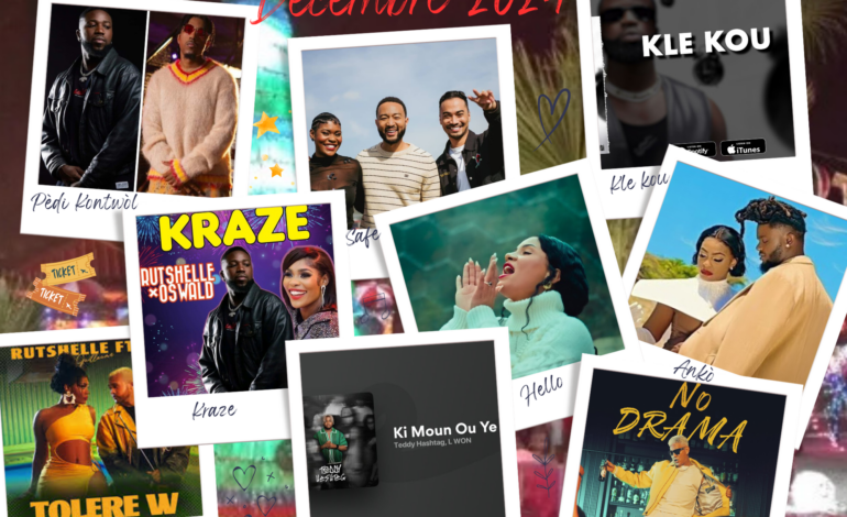  Voici les musiques les plus écoutées en Haïti en décembre 2024